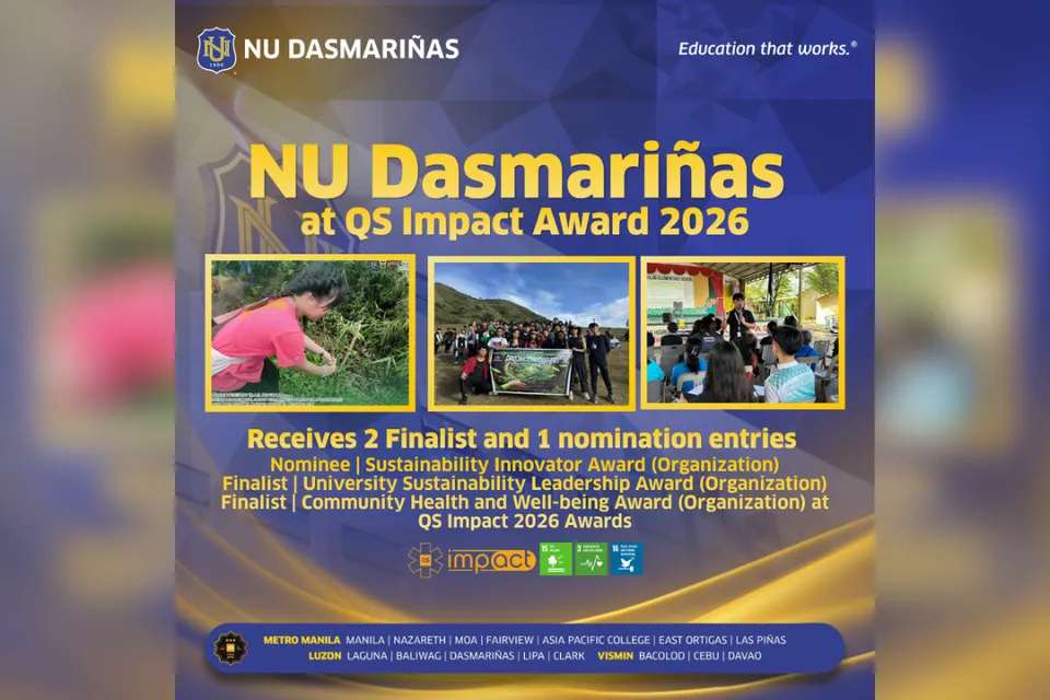 Entries for QS Impact Award 2026