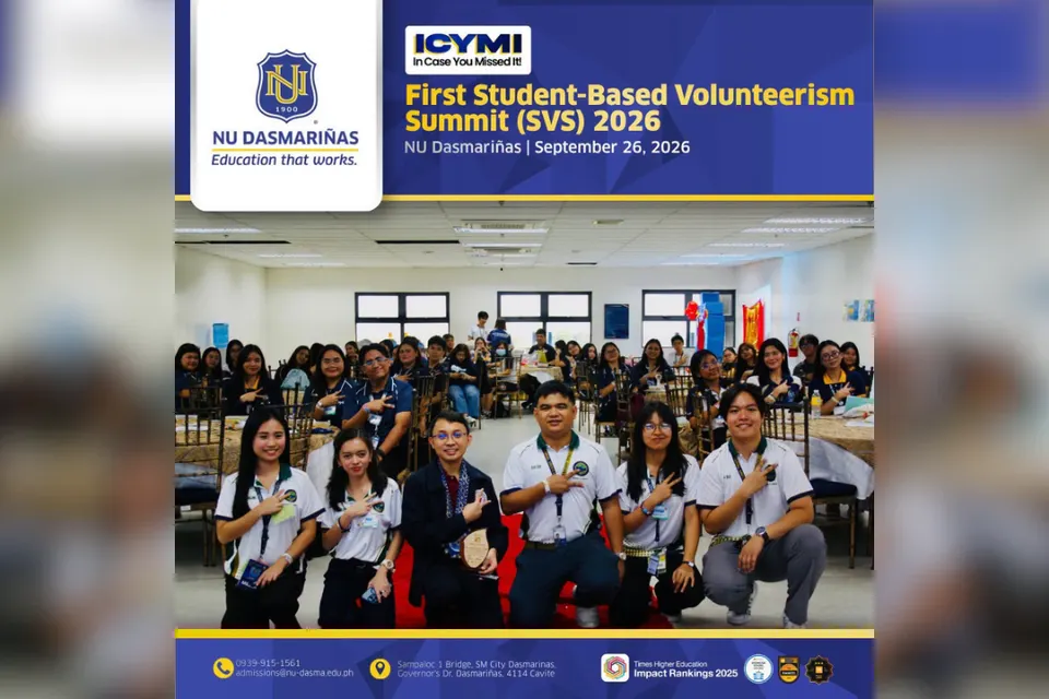 Nationalian Student Volunteers from different NU Campuses